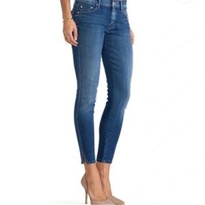 MOTHER • The Vamp in Spiked Heels to Tractor Wheels Denim